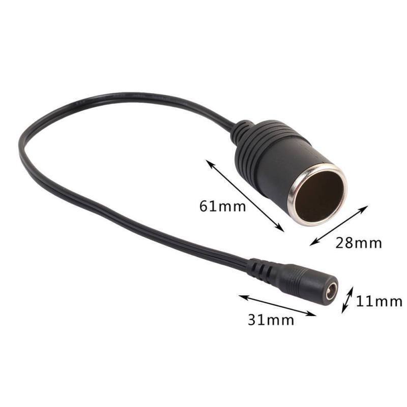 Factory Direct Sales 12V Car Cigarette Lighter Socket to Dc Power Female Socket to Dc Female 5.5X2.1 Connection Cable Factory Direct Sales 12V Car Cigarette Lighter Socket to Dc Power Female Socket to Dc Female 5.5X2.1 Connection Cable