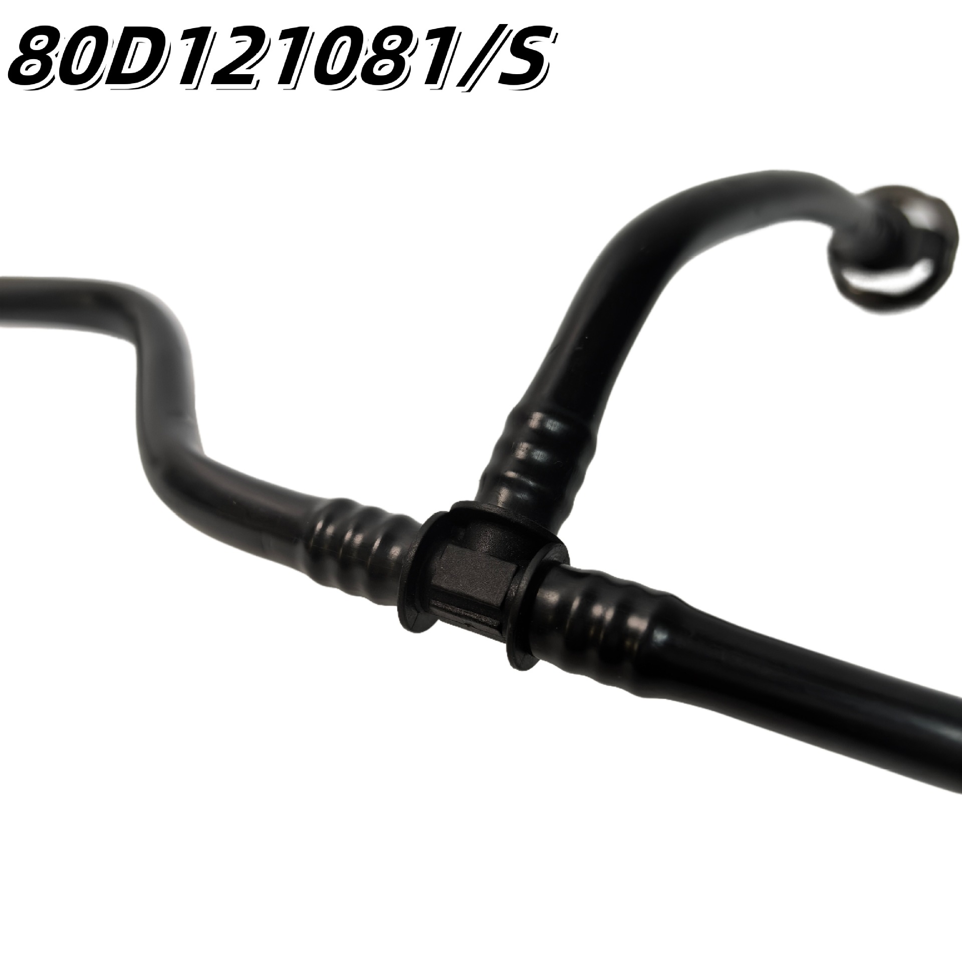 Suitable for Audi Q5 Auxiliary Water Tank Return Pipe Coolant Hose 80D121081/S80Aat, Compatible with Audi Q5