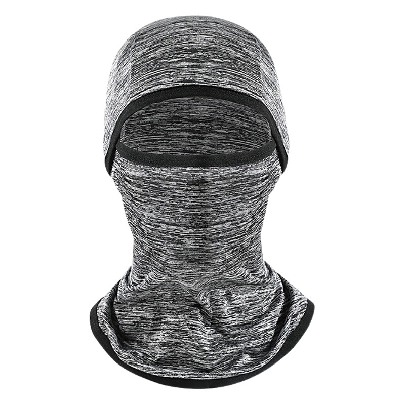Ice Silk Headgear Men's Windproof Sunscreen Motorcycle Headgear Helmet Full Face Mask Windproof Riding Neck Cover Neck Neck Neck Neck Cover for Women