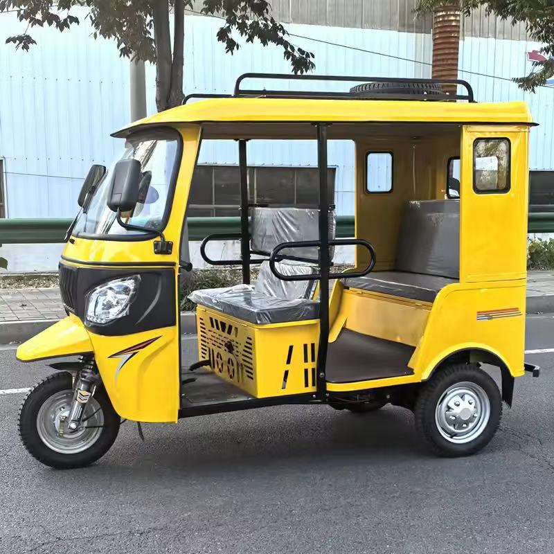 Fuel-powered passenger tricycles for transportation, foreign trade export, tuktuk, Southeast Asia, India, passenger-carrying operations, quality