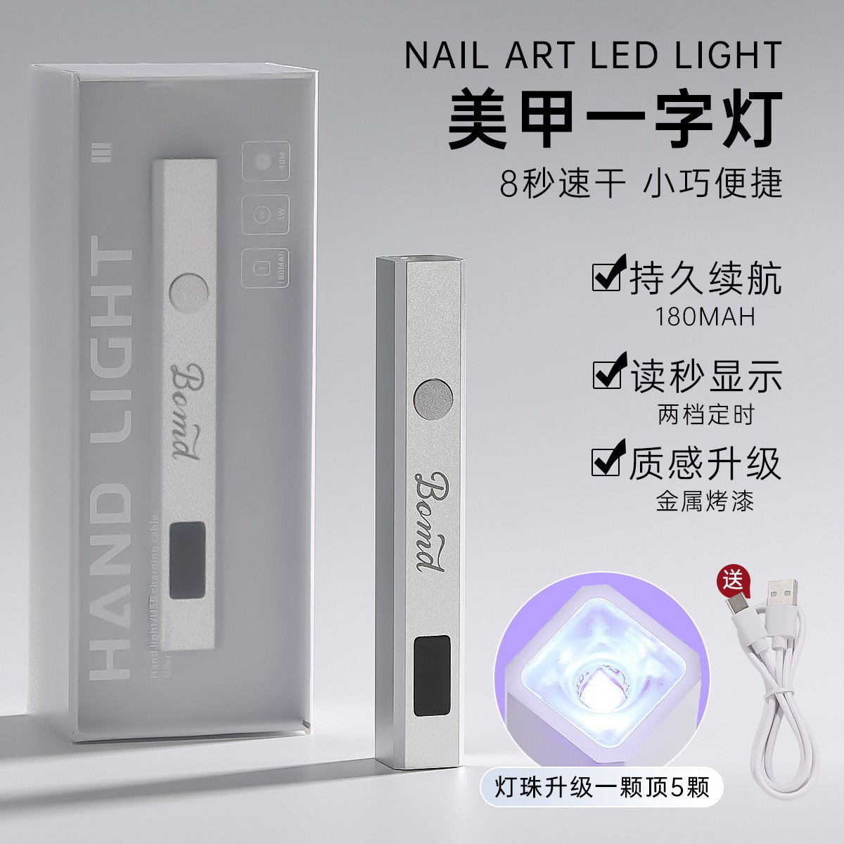 2025 nueva máquina de fototerapia, taller de uñas, 200W, pegamento de esmalte de uñas de secado rápido, lámpara para hornear, secador led para uñas