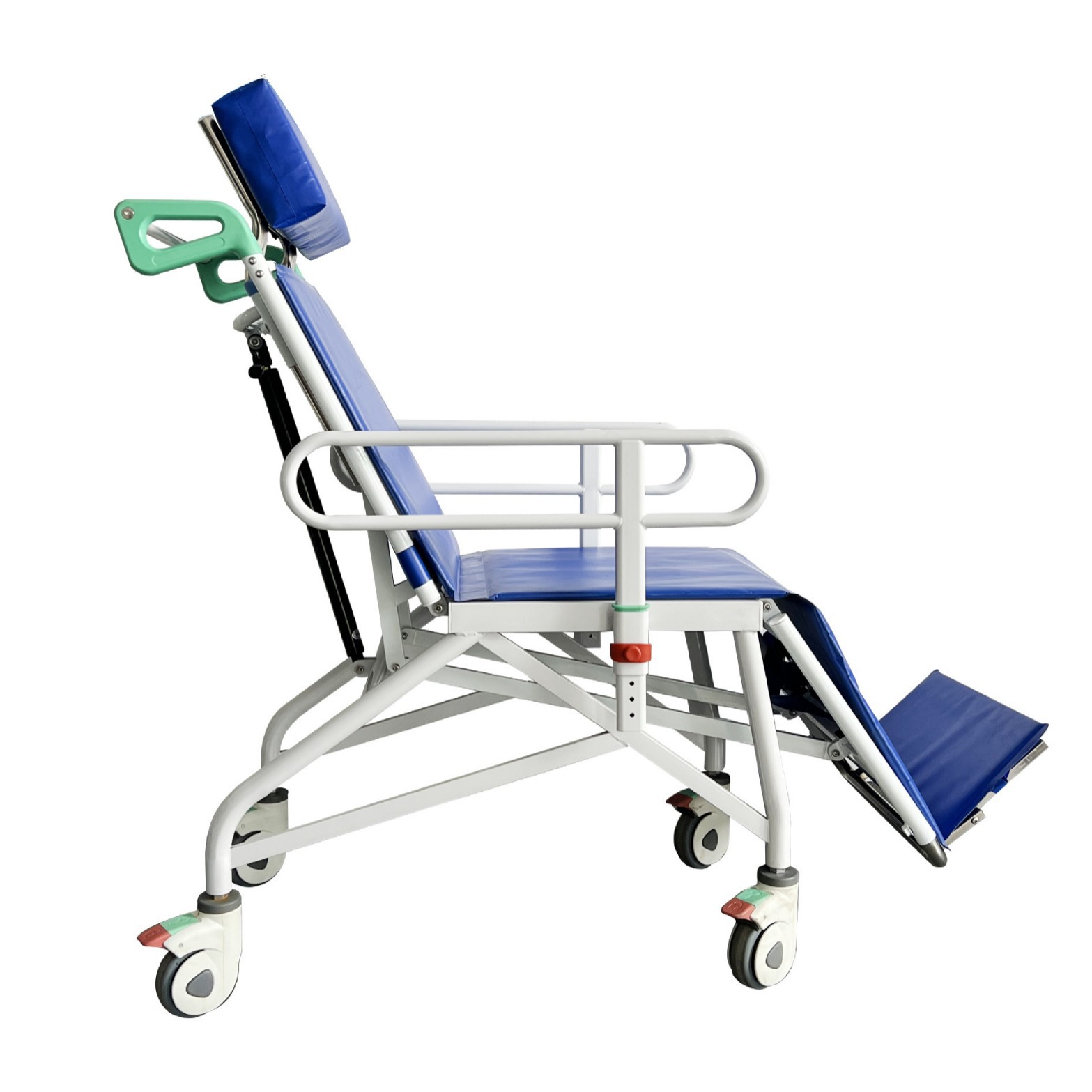 Export reclining stainless steel universal bath chair