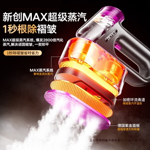 Fully Automatic Flat Garment Ironing Machine Electric Iron 2024 Household Large New Handheld Steam Ironing Clothes Pressurized Ironing Free Shipping