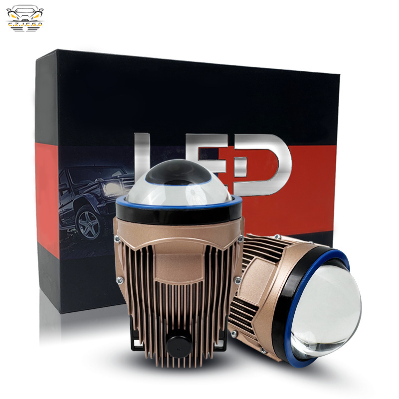 Nuevas lámparas de coche 3 pulgadas LED doble lente delanteros de niebla 40W 6000K3000K con soporte de alto brillo