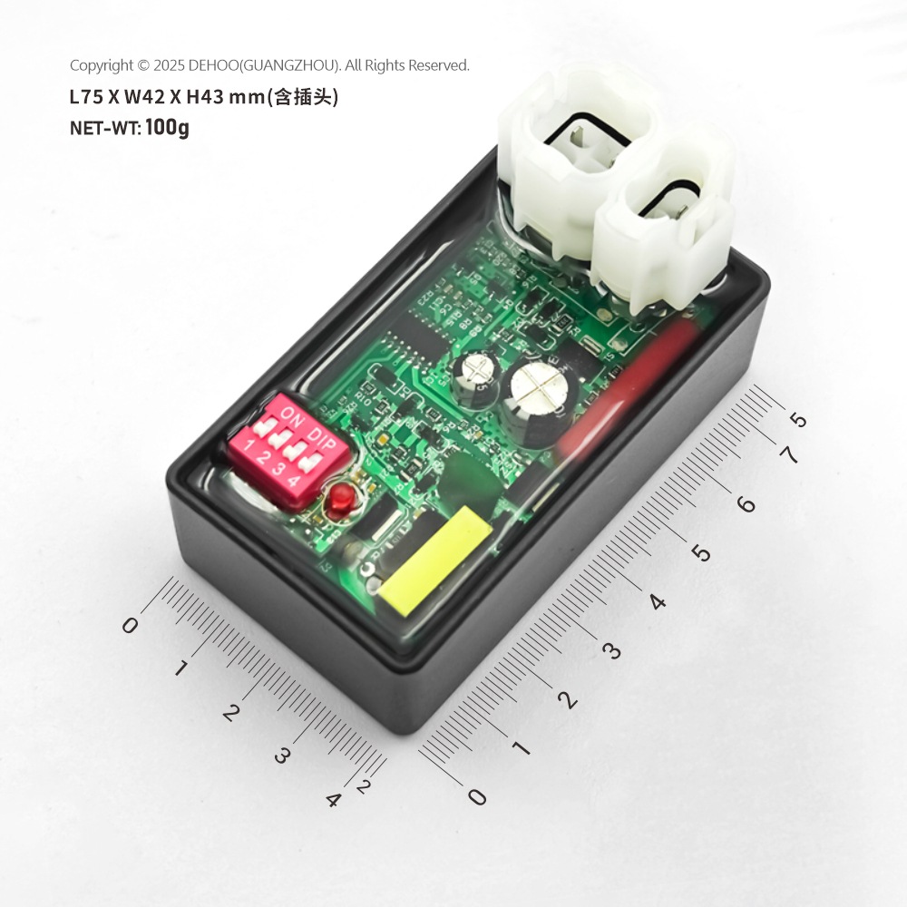 Suitable for Gy6-125 Gy200 with Dip Dial Switch 6-Pin Dc High-Quality Motorcycle Igniter Cdi