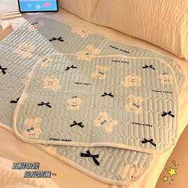 女生姨妈垫生理期月经例假防滑床垫大号防漏防水可洗垫子医院中单