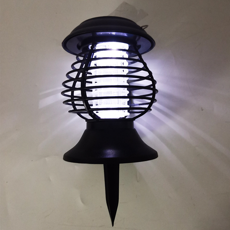 国境を越えた太陽エネルギー蚊取りランプ防水屋外蚊取り家庭用物理電気ショック蚊取りランプ屋外照明蚊取りランプ|undefined