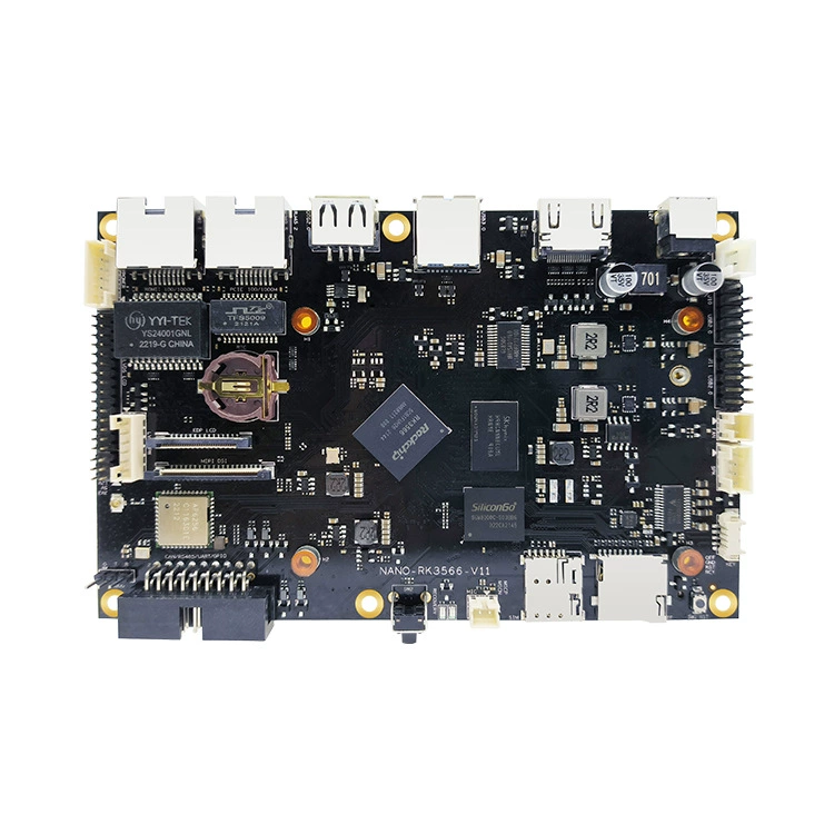 Плата разработки Rockchip RK3566 с NPU 0.8TOPS, Rockchip Yuanchuang NANO-RK3566