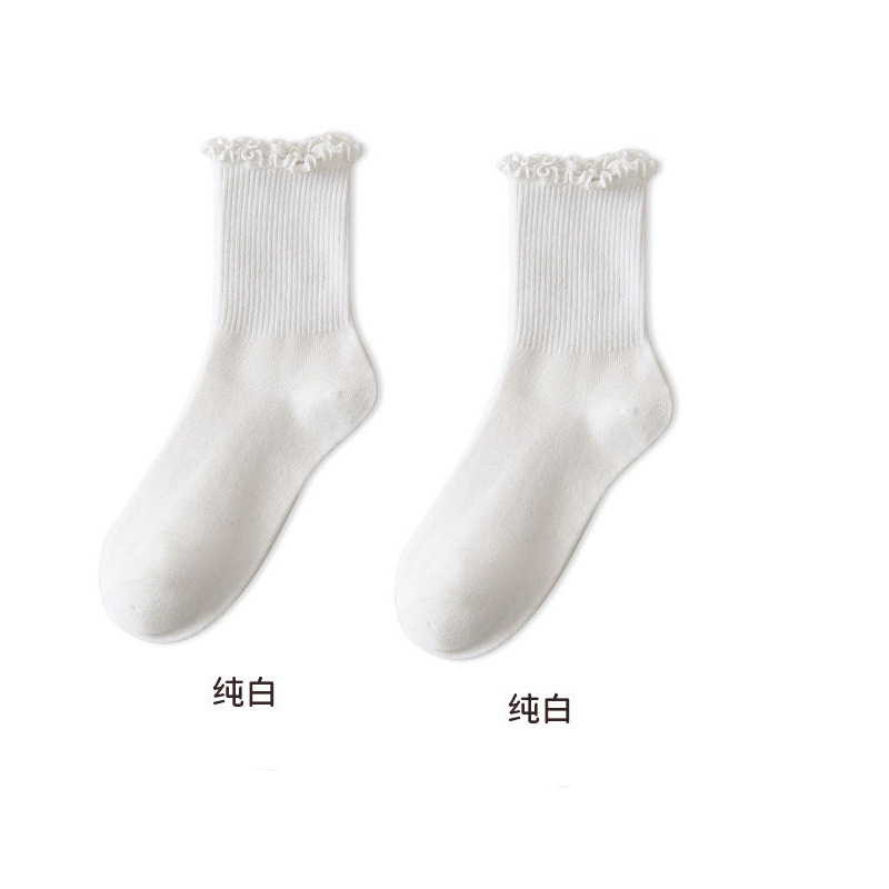 靴下の男性秋冬のバスケットボールの靴下の男性の綿の現物の中筒の純色の綿の靴下の潮流のスポーツのストッキングのinsは卸売りします。|undefined