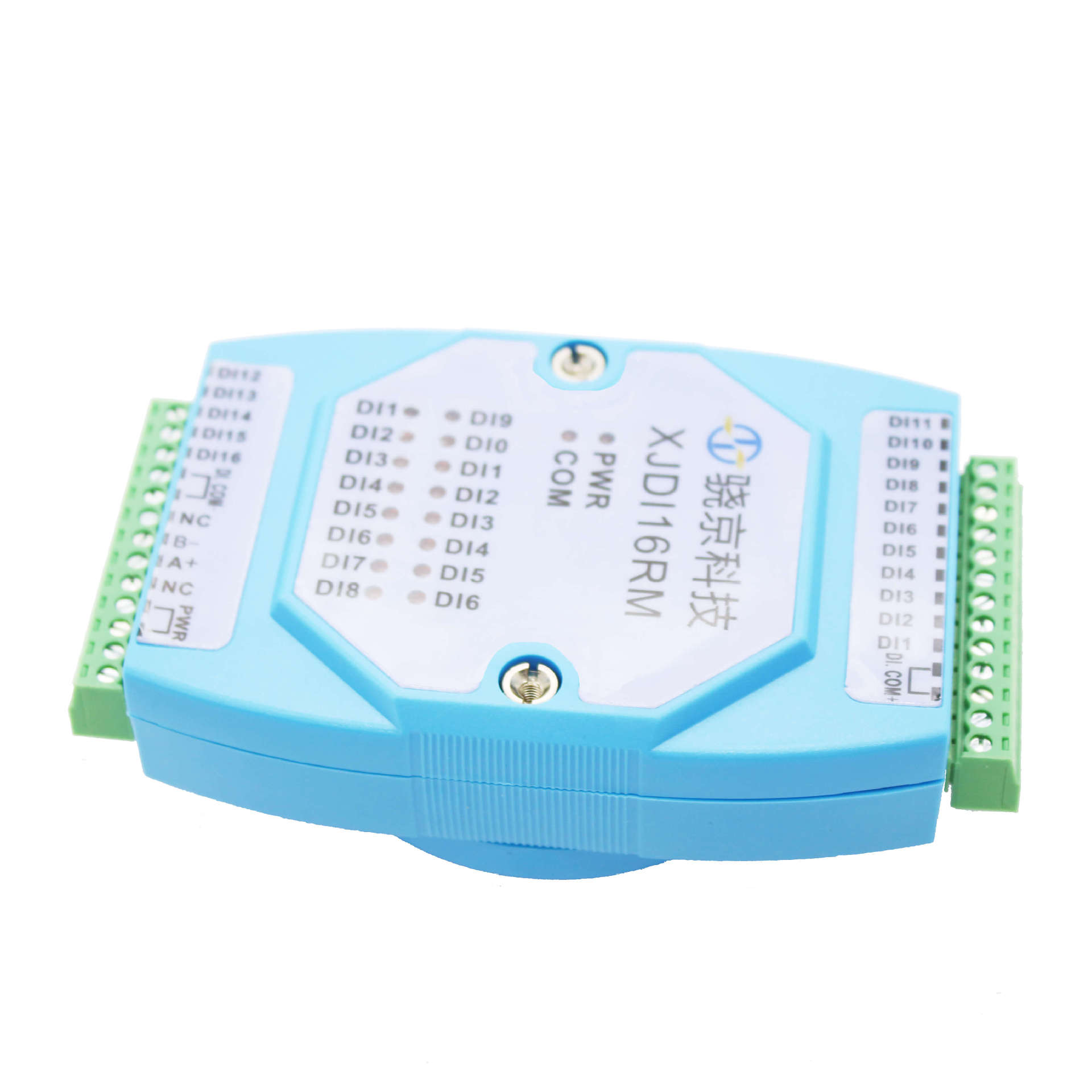 DI16RM 16路数字量输入（DI）RS485数据采集模块Modbus RTU