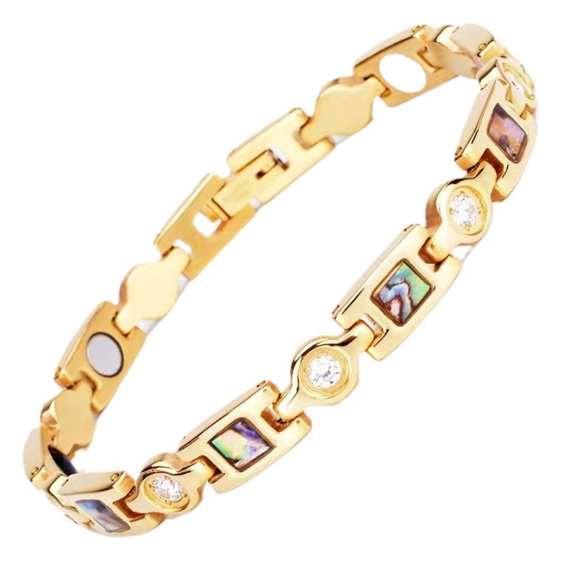 Longhe pulsera de las mujeres de Europa y América pulsera de moda pulsera de imán completo Shell joyería fábrica suministro directo al por mayor