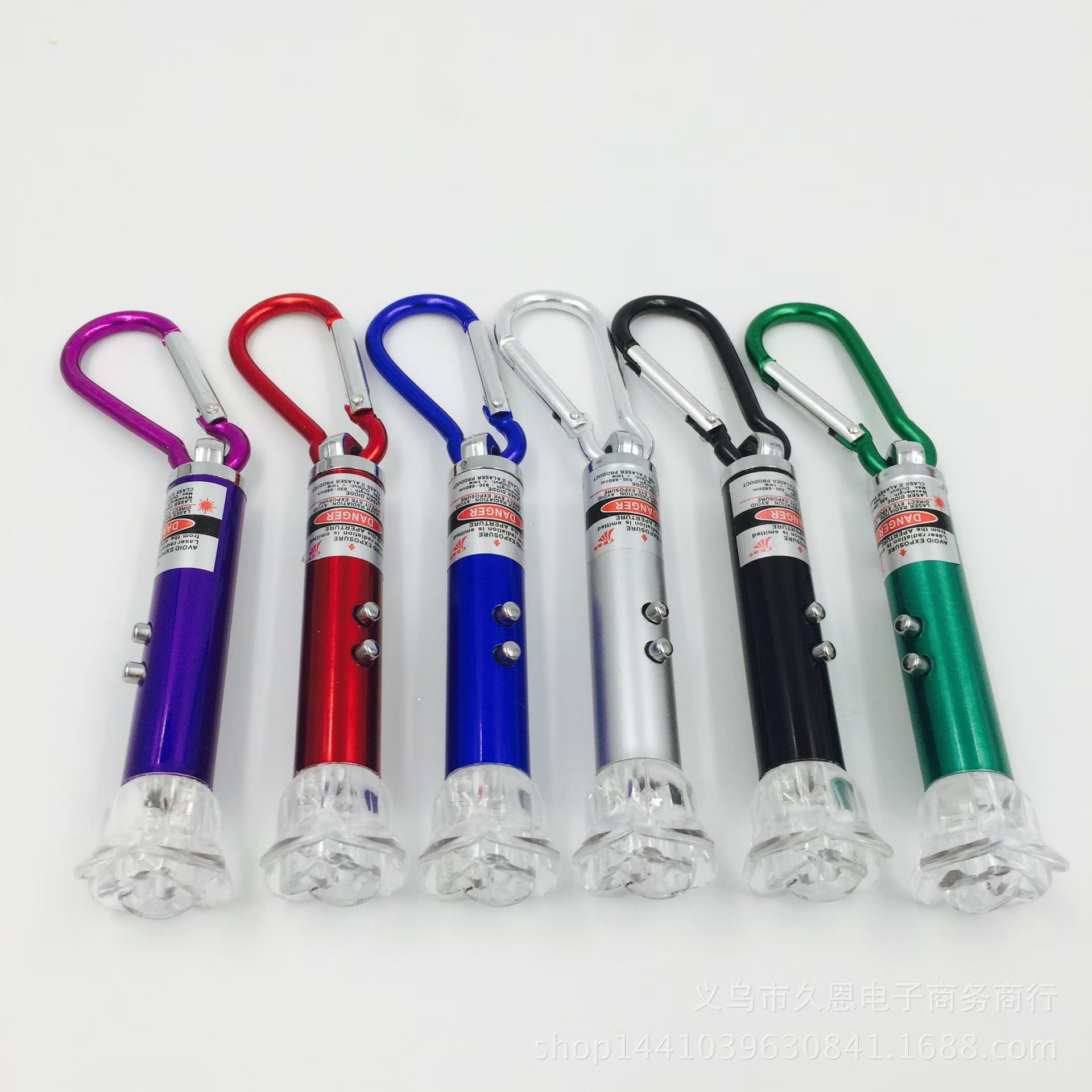 Mini linterna de iluminación brillante LED, luz de enseñanza infrarroja, luz de detector de moneda tres en uno, llavero de linterna pequeña image 8