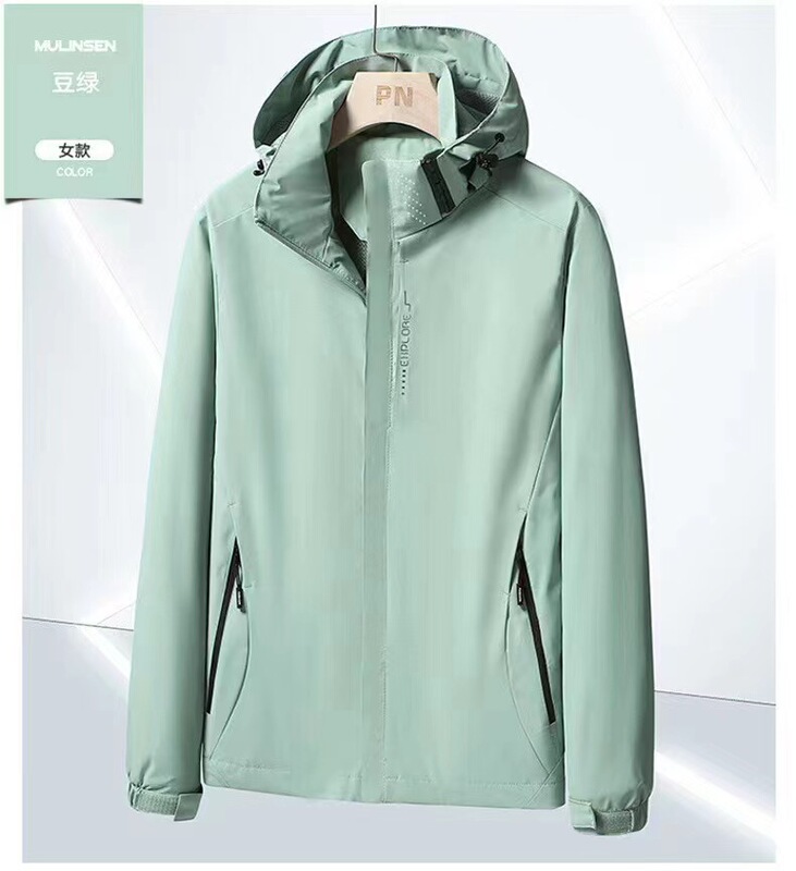冲锋衣logo三合一可拆卸两件套户外防风防水工作服装刺绣跨境热销|undefined