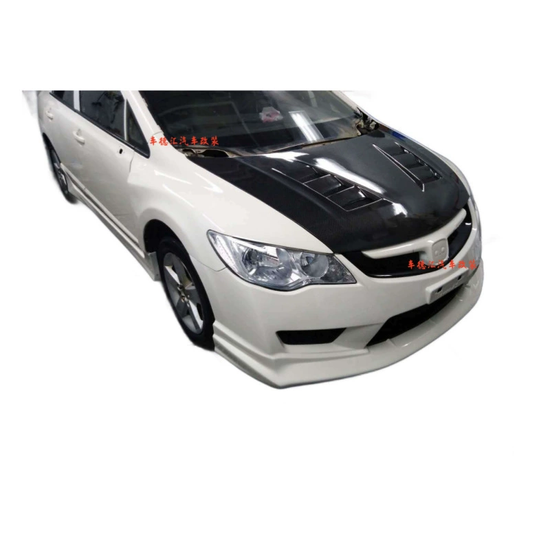 Подходит для крыла карбонового покрытия Siming Honda Civic FD2 окантовка карбонового волкоровая крышка головки