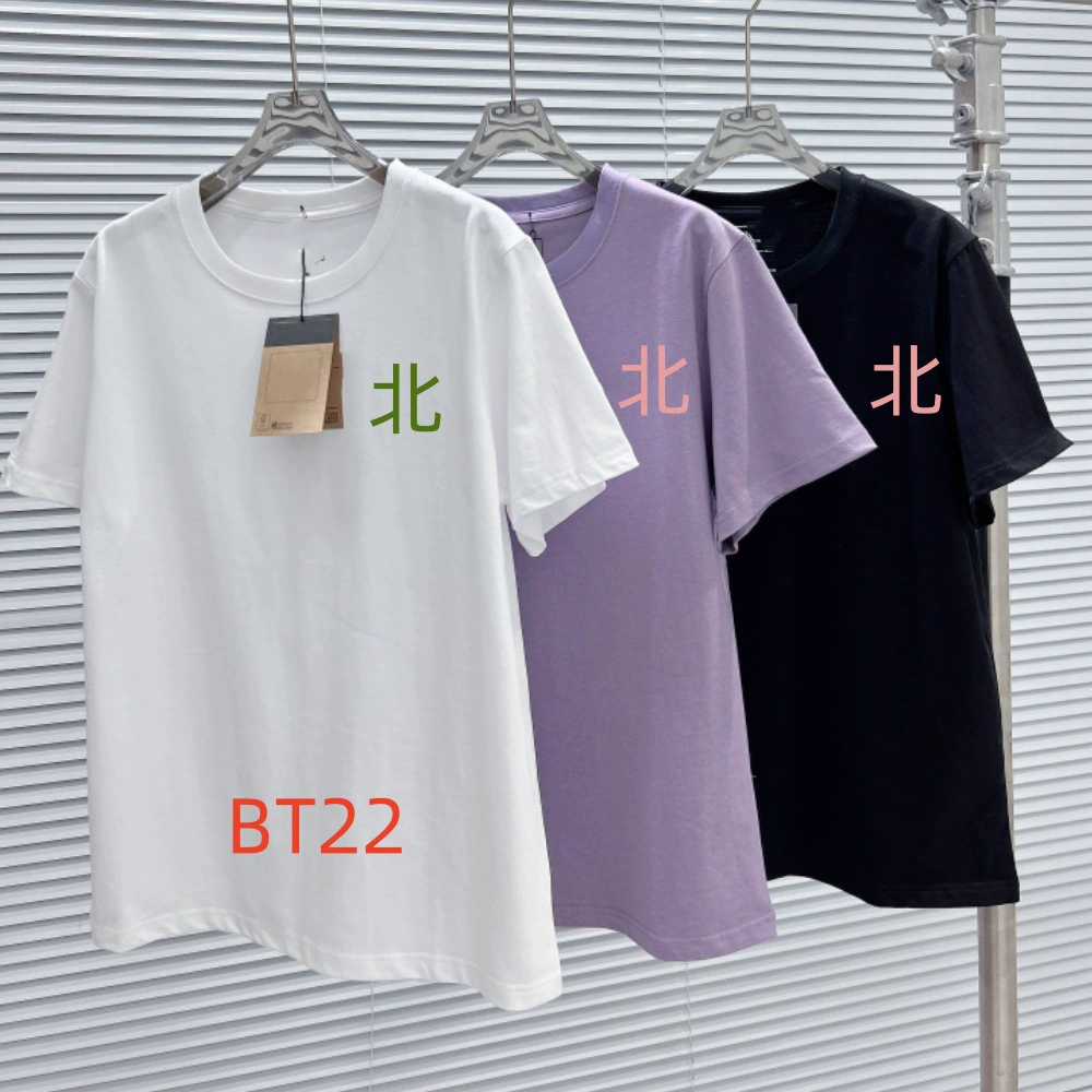 Летний новый тренд для мужчин и женщин с короткими рукавами свободная и удобная футболка на открытом воздухе Студенческая пара дышащая рубашка с половиной рукава