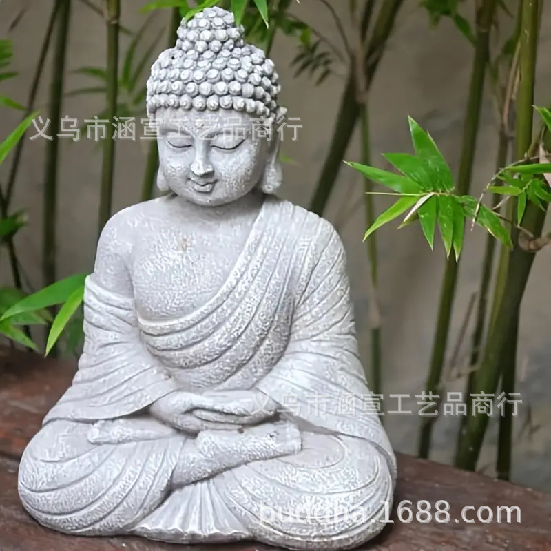 Статуэтка Будды Шакьямуни в позе медитации Han Xuan