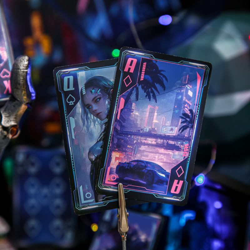 Mr. Paper Personajes de Ciencia Ficción Ciberfantasía Aliexpress Nuevo Cartón de Papel Puzzle Tarjetas de Entretenimiento