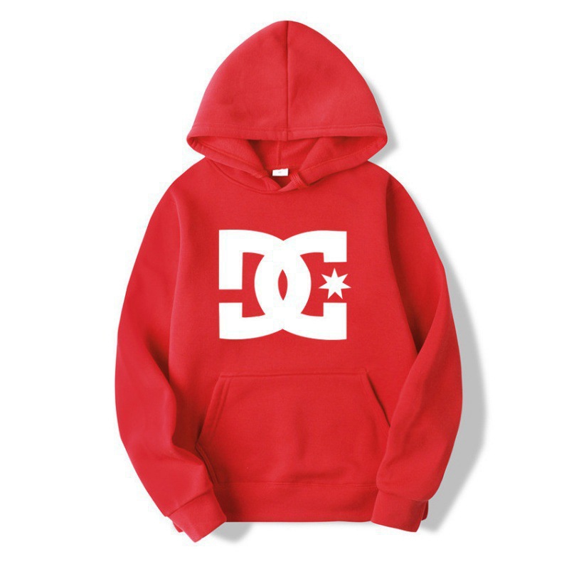 Cross-Border Wish Sports Men's Warm Loose Hooded Sweatshirt Street Fashion Trendy Printed Hoodie