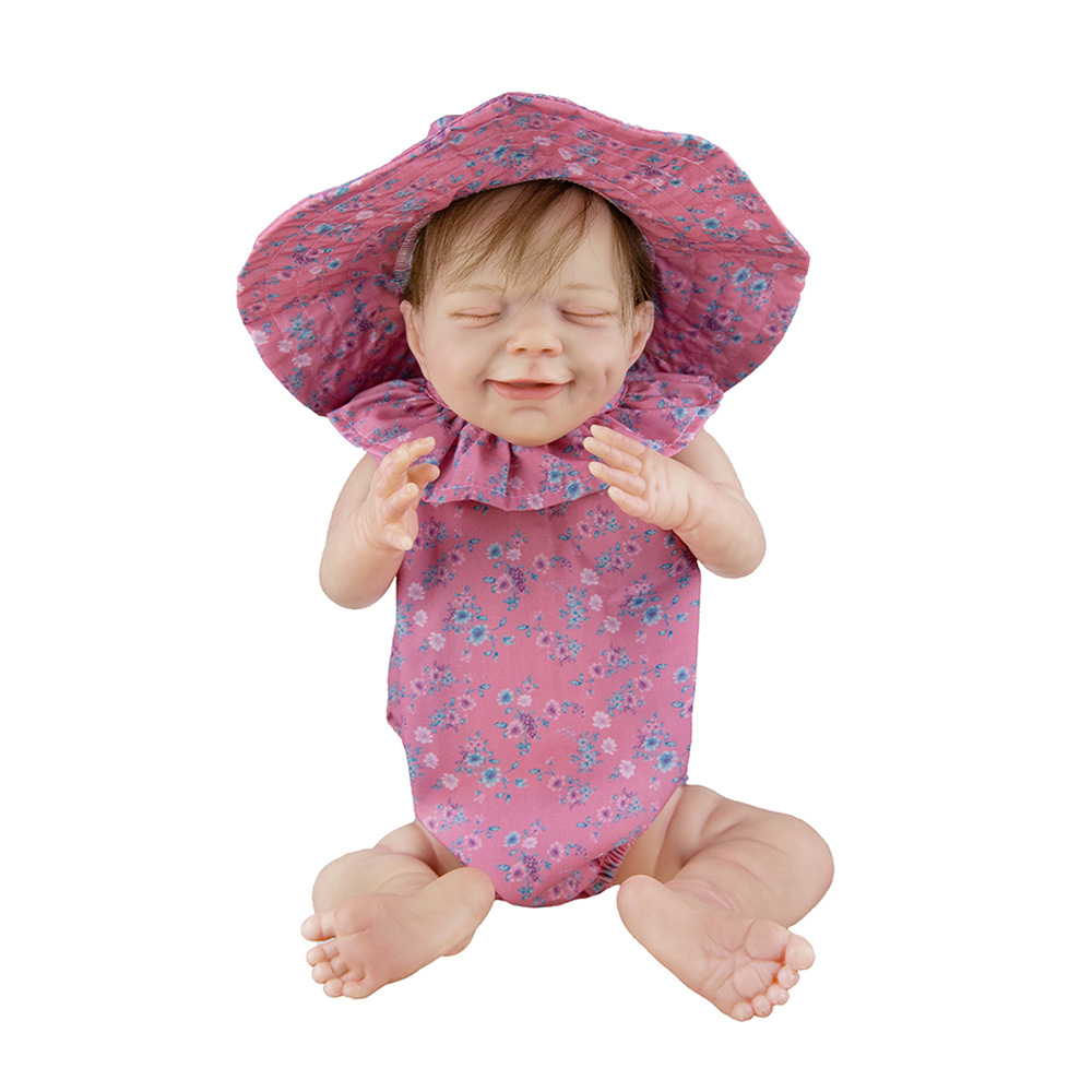 Nueva Llegada De abril renacer muñeca simulación muñeca renacer bebé pequeño Abril