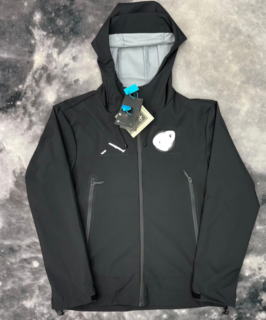 Arcteryx Jacket Gore-Tex Windbreaker Black