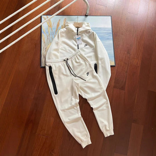 Cross-Border Spring & Fall New Tech Fleece Men's Air Layer Casual Sports Jacket and Sweatpants Suit Couple Style