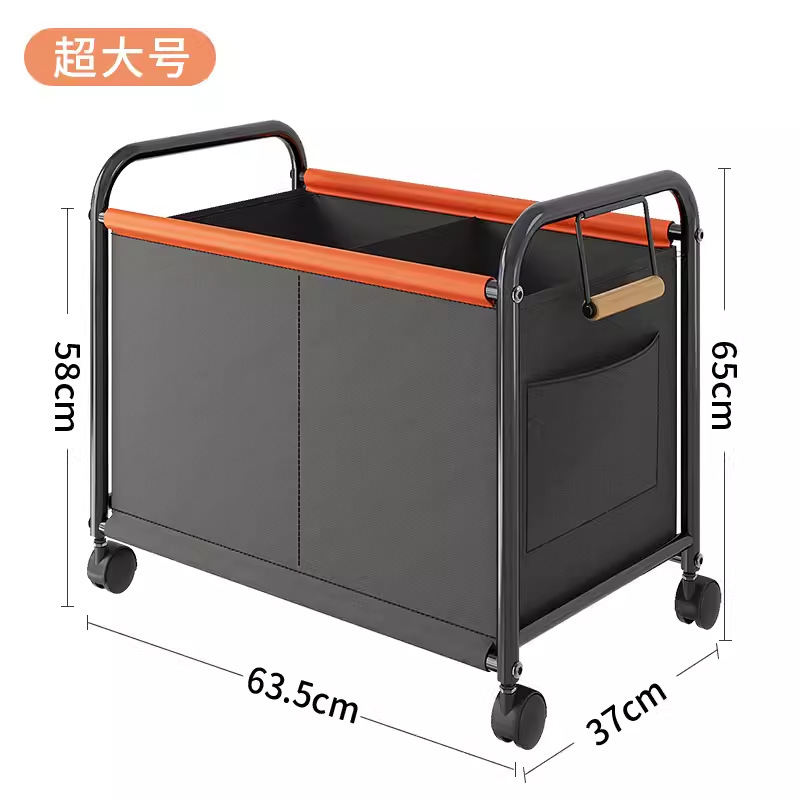 玩具置物架零食收纳箱小推车幼儿园落地移动家用整理储物筐书架子|undefined
