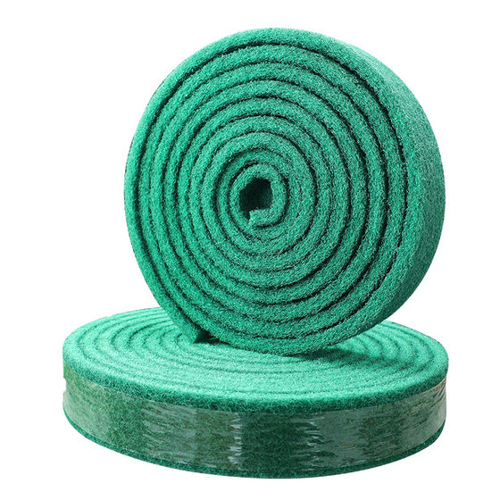 Source wholesale emery scouring pad roll sandblasting derusting scouring pad emery scrubbing universal scrubbing pan universal scrubbing