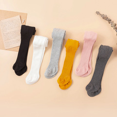 Baby tights long johns spring and autumn cotton children's one-piece socks unisex baby tights leggings for outdoor wear