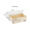 Underwear, storage box, 24 cells