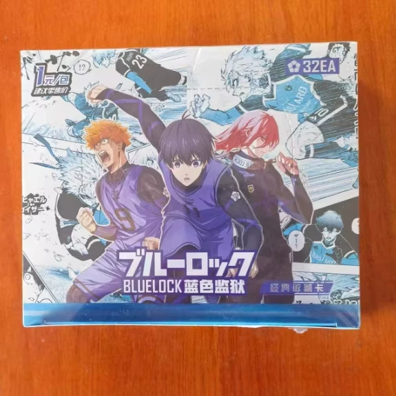 Новая карта SE Blue Prison Card Bule Lock Blue Lock Blue Forbidden Zone Anime Peripheral Card Японский комикс коллекция