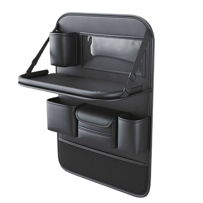 Car Seat Back Storage Bag — Chair back anti-kick pad
