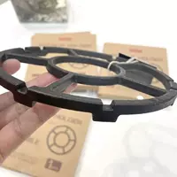 Немецкий сингл! Утолщенный чугунный кронштейн для бытовой газовой плиты, сковорода, противоскользящая опора для полки, котел, толстая опора для полки