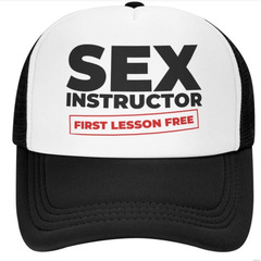 歐美新款印刷字母SEX趣味創意網帽戶外棒球帽遮陽貨車帽子