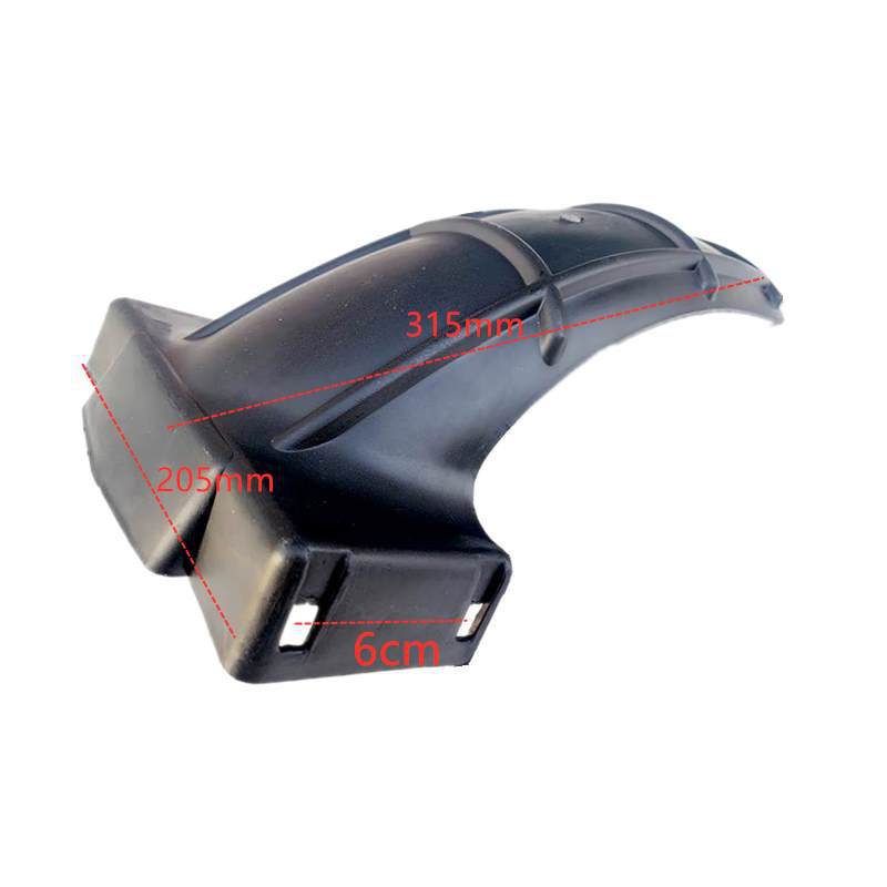 Pedal Electric Vehicle Rear Mudguard, Rear Wheel Inner Mudguard, Electric Motorcycle Water Shield, Universal Pp Plastic Mudguard