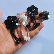 手工钉珠花3D立体布贴服装鞋帽DIYl辅料装饰补丁家纺手缝