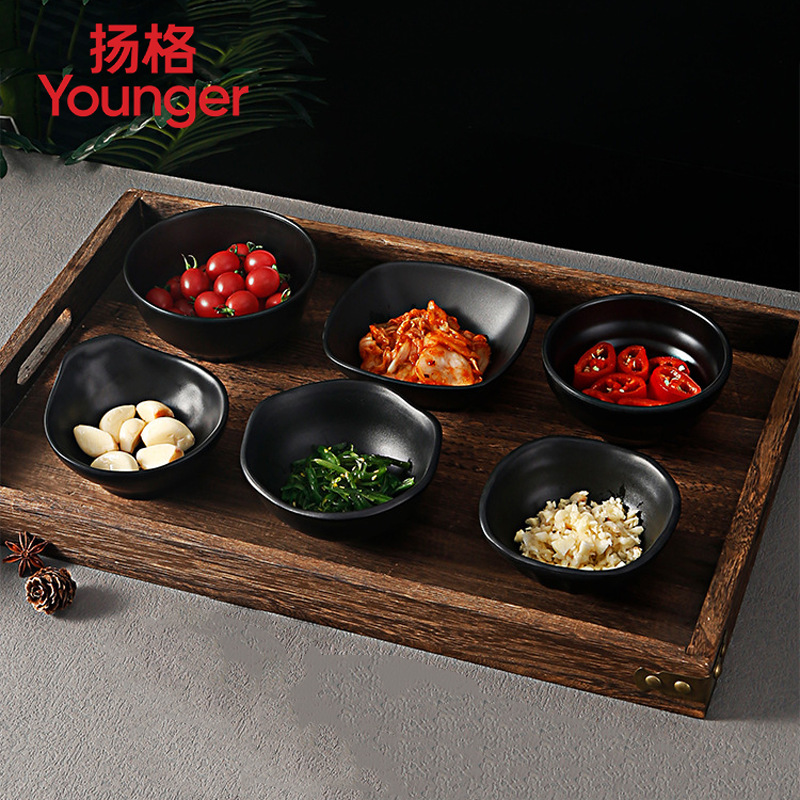 Improved pyramamide Japanese -style soy sauce dish seasoning dish…