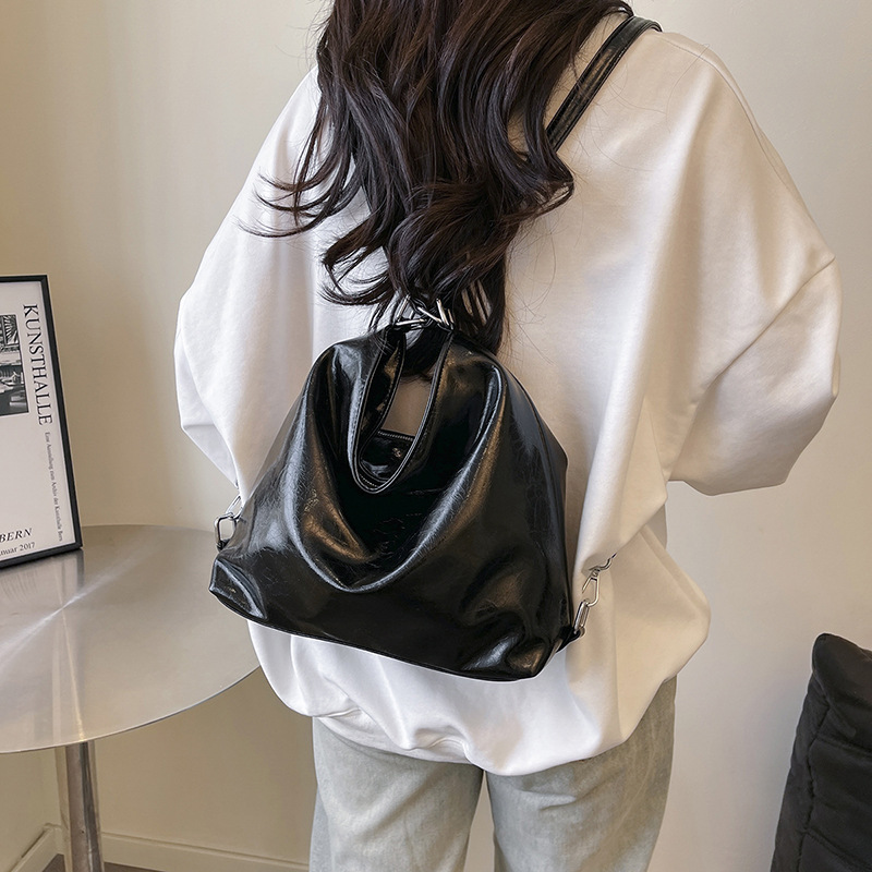 Franse schoudertas dames grote capaciteit trendy shopper tas_voghion.com