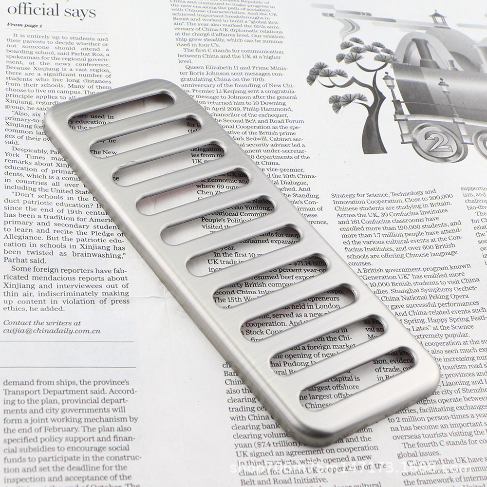 Suitable for Ford Mustang Stainless Steel Rest Foot Pedal Car Interior Modification Accessories Adhesive