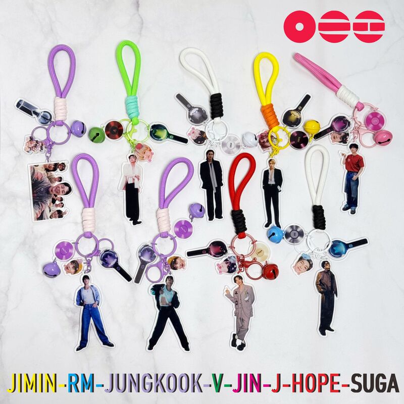 26 Years Bts Arirang Fan Support Acrylic Keychain Bell Pendant Accessories Star Merchandise Kpop 26 Years Bts Arirang Fan Support Acrylic Keychain Bell Pendant Accessories Star Merchandise Kpop