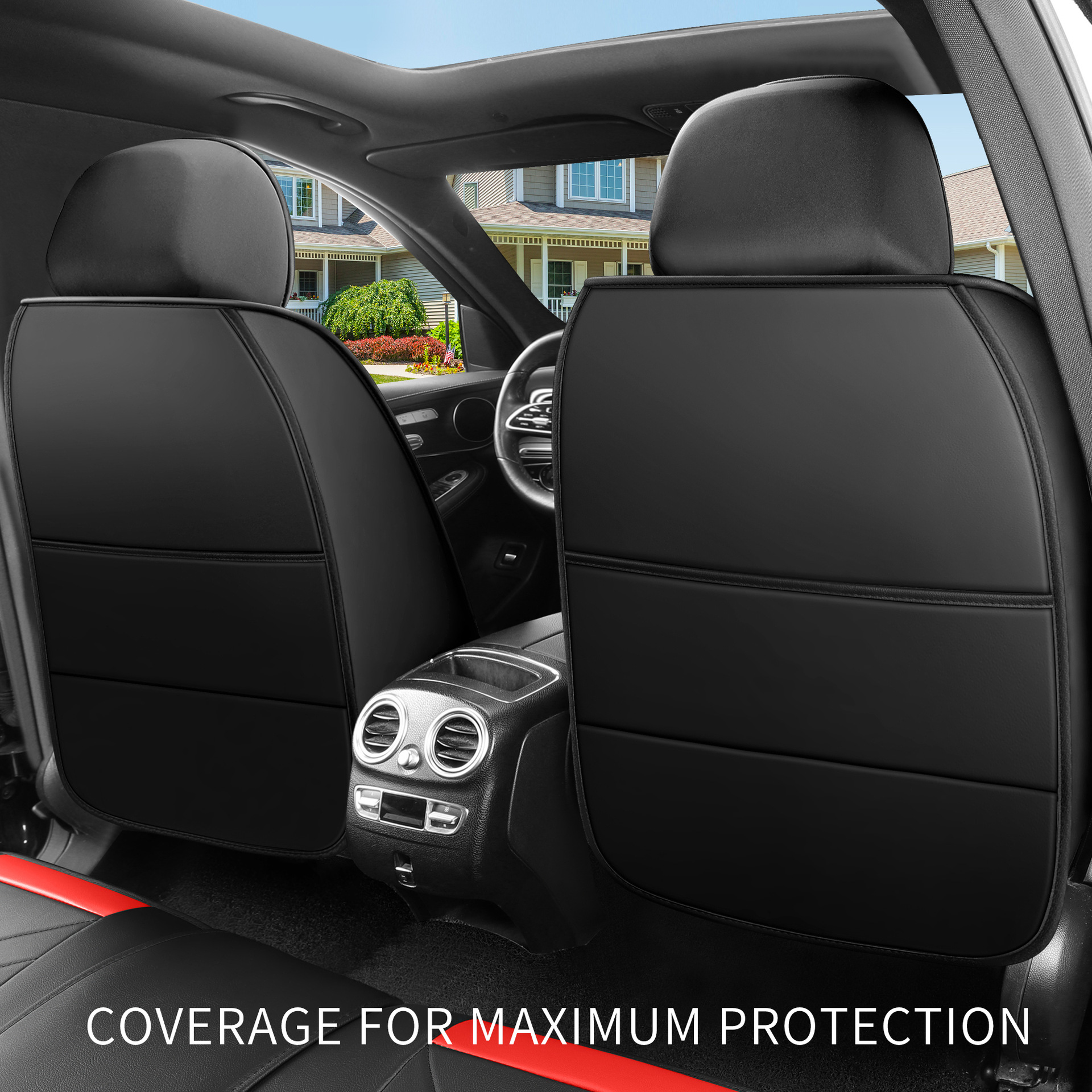 Cross-Border Foreign Trade Car Seat Cushions, Universal for All Seasons, Five-Seater Single Seat Cushion, Full Leather Surround, Factory Wholesale and Dropshipping