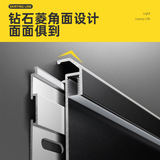 Металлическая светодиодная лента, светодиодная накладная встраиваемая лампа, подсветка пола из нержавеющей стали