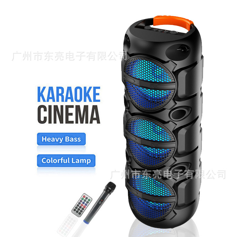 Gy-8306 Manufacturer Supplies Professional Square Dance Multi-Speaker Large Audio Outdoor K Singer Trolley Speaker with Microphone