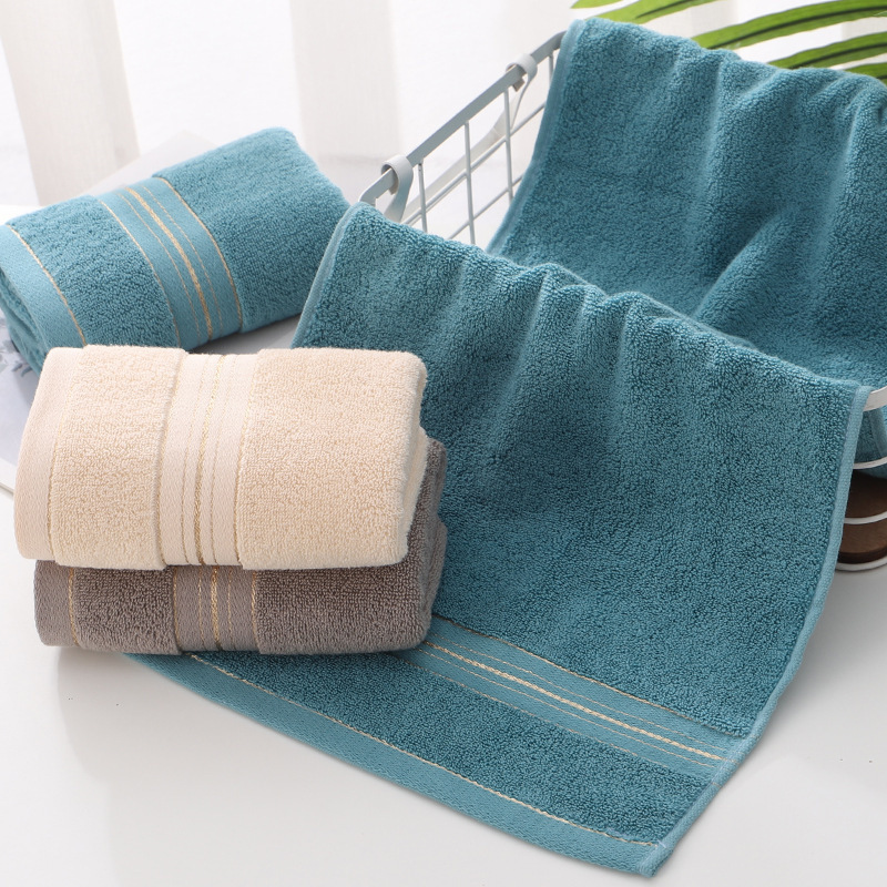 Towel Cotton Household Absorbent Cotton Towel Adult Thickened Soft High Yang Stall Towel Cotton