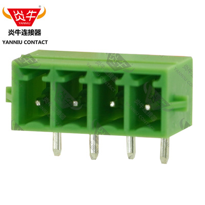 3.81mm凤凰插拔式PCB接线端子针座15EDGVN/KF2EDGVG/MCV1.5 G RN