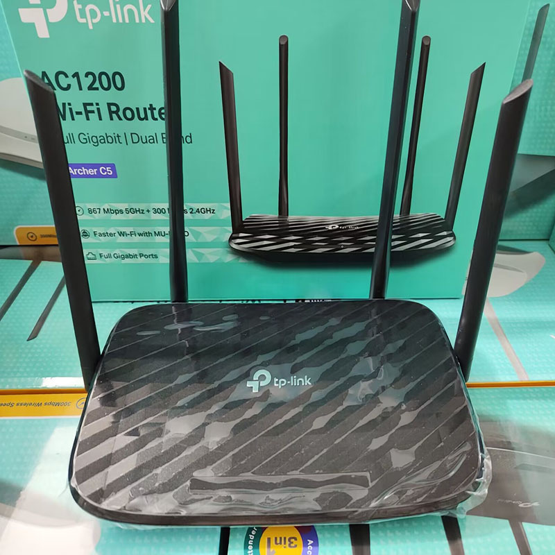 Tp Wireless Router for Home Use, High-Speed and Stable, Archerc5 English Version, Dual-Band Ac1200 Wifi, Gigabit Port