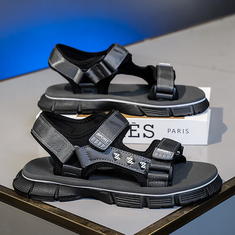 Zapatos para hombres verano 2025 nuevas sandalias antideslizantes para niños Eva zapatillas de playa para hombres