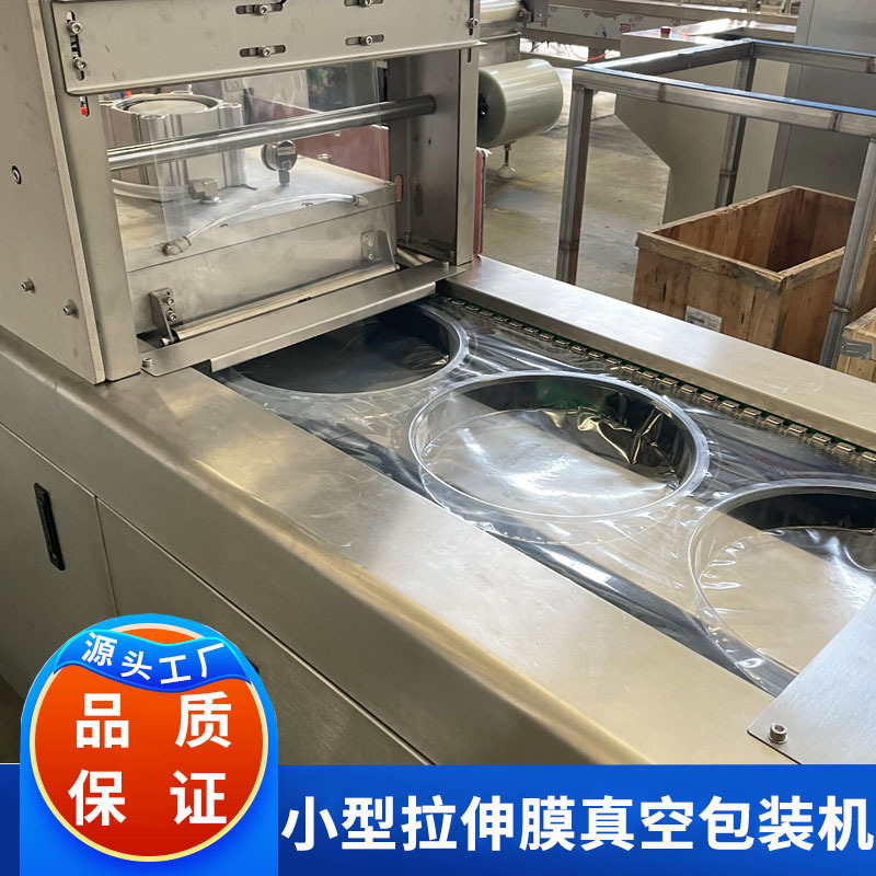 腌制菜真空封口机 清水黄花菜金针菇酱菜小型拉伸膜真空包装机