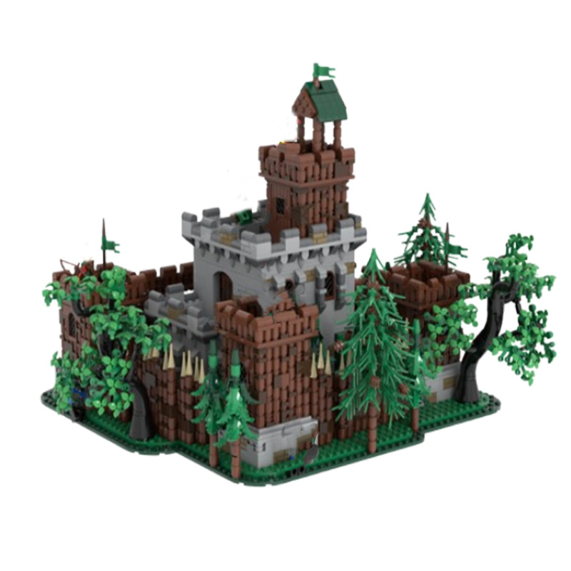 Educational Castle Building Block Model Toy Decoration Set_voghion.com