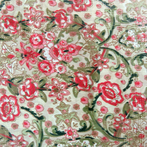 Large Floral Cotton Home Textile Fabric Rose Cotton Home Textile Fabric Manufacturer Direct Supply All-Cotton Eco-Friendly Bedding