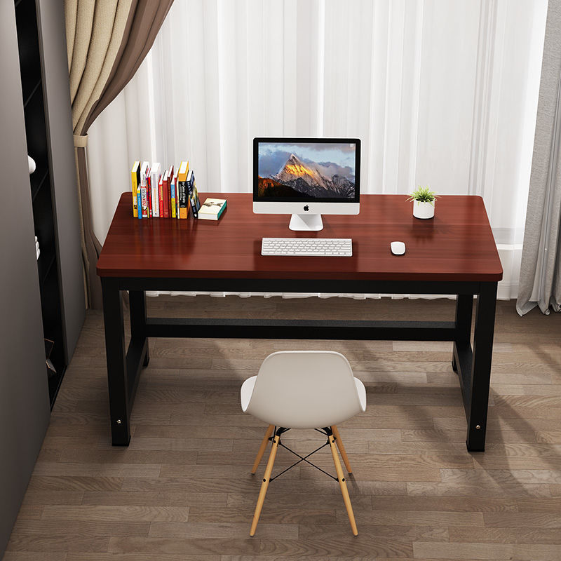 Teak wood surface + black frame